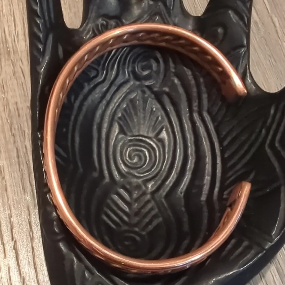 Southwest Artisan Handmade Copper Twist Cuff
